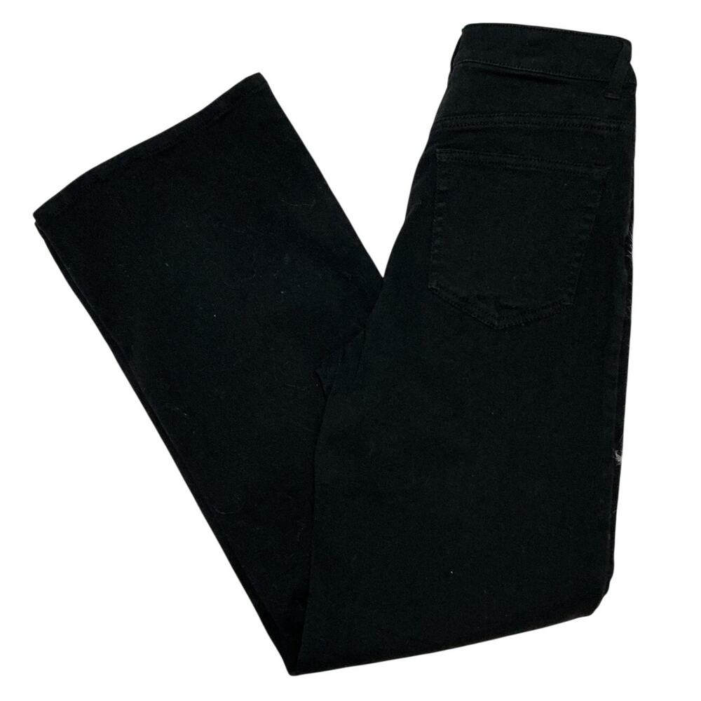 H&M Flare Wide-Leg Womens Black Jeans Size 4